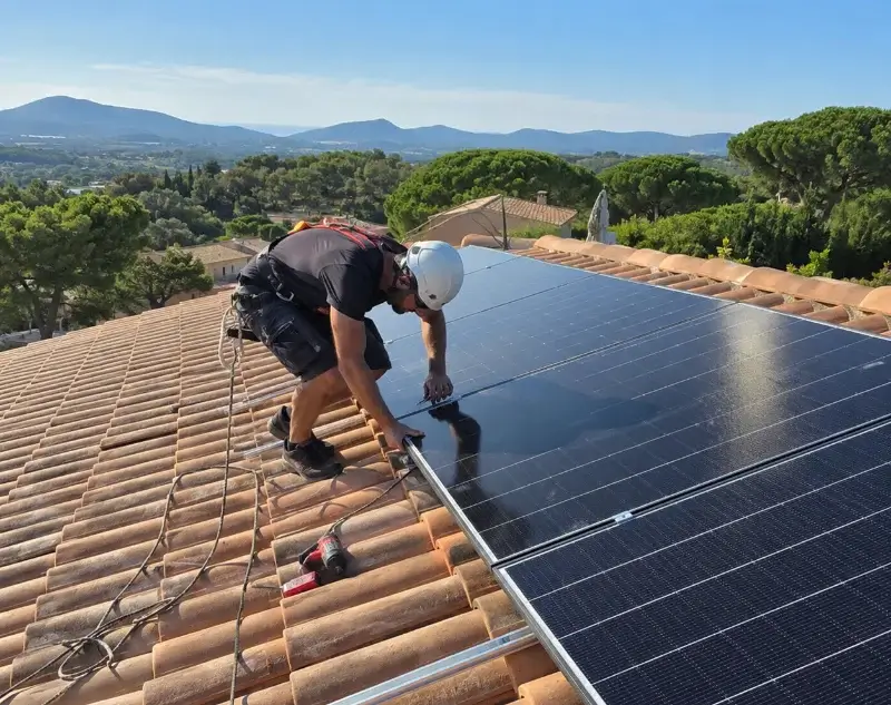 Installateur panneaux solaires Sainte-Nathalène — pose photovoltaïque sur toiture